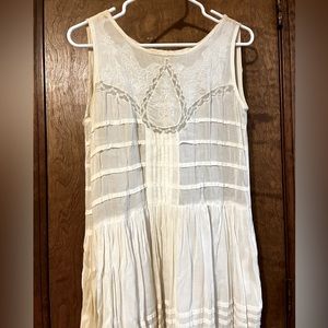 vintage white dress
